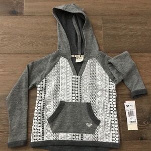 EUC Roxy girls pullover sweatshirt with lace overlay. Excellent used condition.